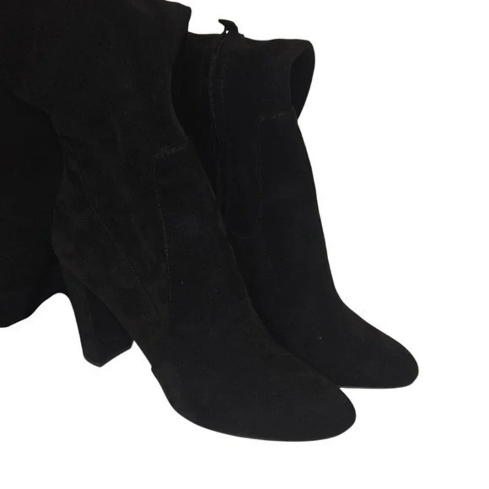 Dolce Vita Women's Katy Microsuede Over-the-Knee Boots Black Mob Wife‎ Size 10